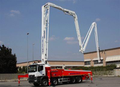 Truck Mounted Concrete Pumps with Boom